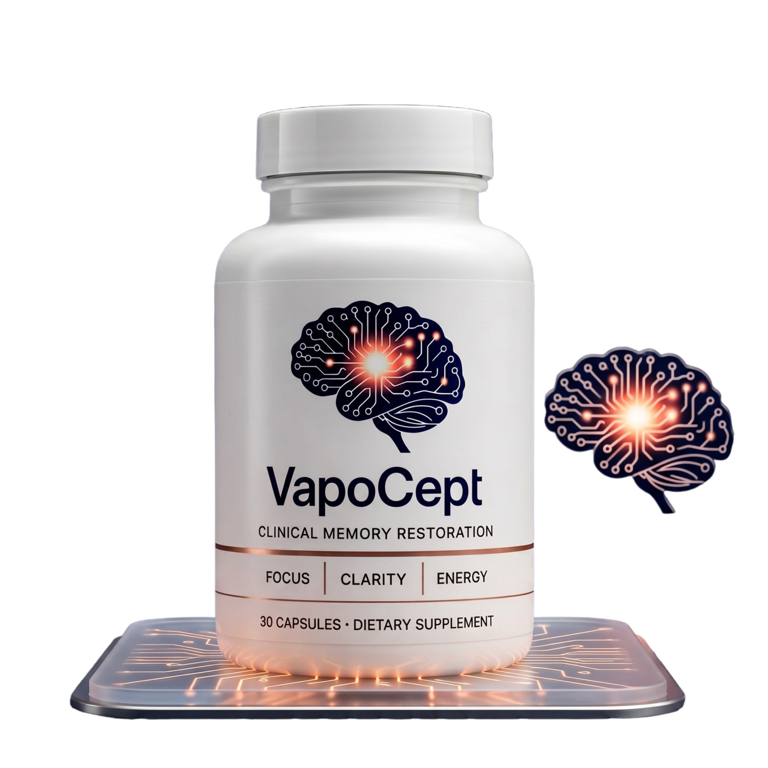 VapoCept bio-active respiratory and cellular defense formula bottle